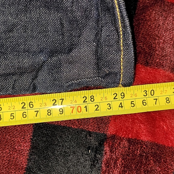 Gap. Selvedged Jeans. Stiff denim. Button-fly. Men's w28 l30 - Picture 7 of 16